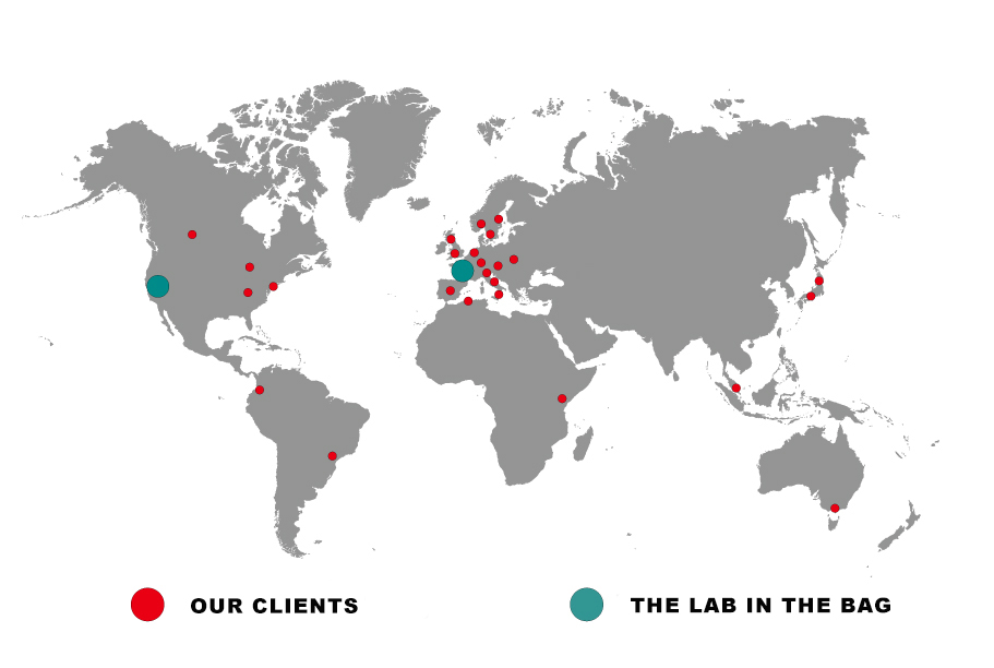 Our clients in the world- The room for the senses